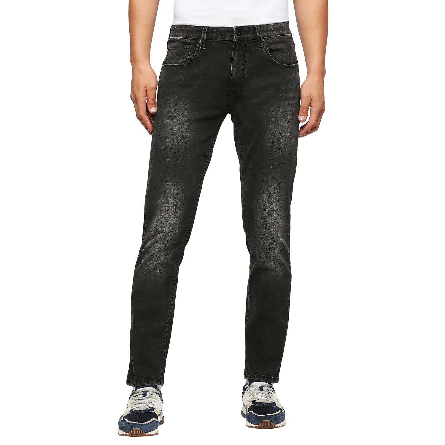 Men's Regular Fit Mid Rise Jeans-image-48