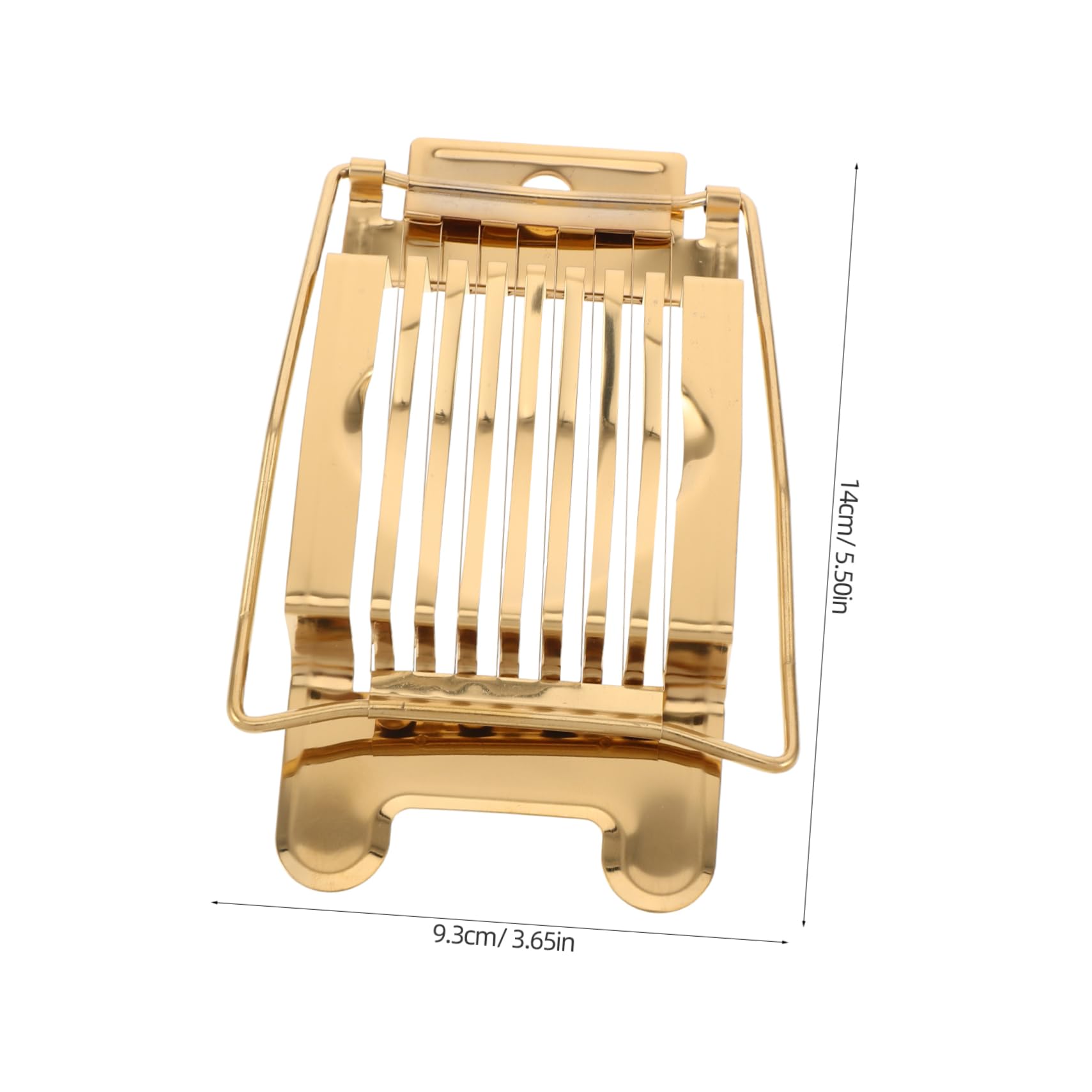 SOLUSTRE Egg Slicer Handheld Cheese Slicer for Home Use Metal Fruit and Vegetable Cutter Easy to Clean