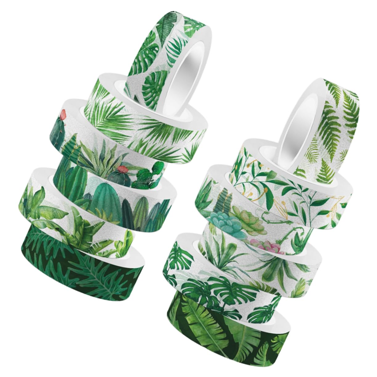 NUOBESTY 36rotoli Washi Tape Decorativo Adesivo Per Scrapbooking e Crafting Design Per e