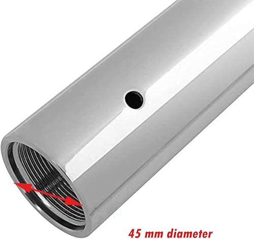 Miniatura 3 de Poste de extensión de poste bailarín 500 mm19.6" Stripper Pole Extension Replacement (Acero Cromo)