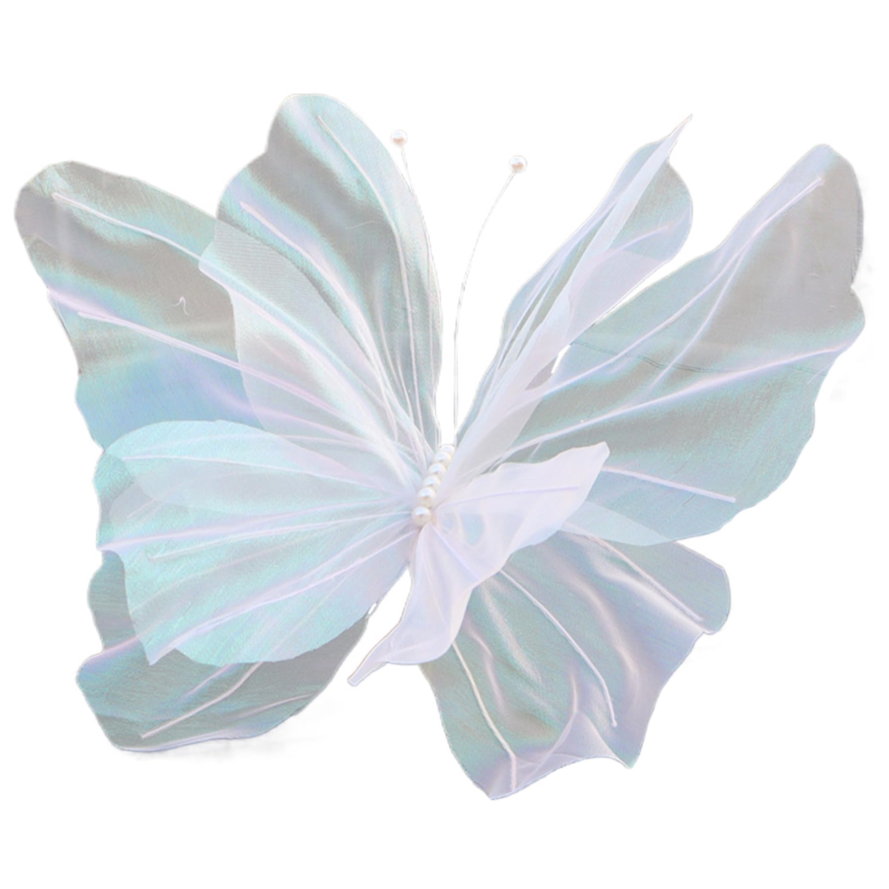 Papillons en soie de 20 pouces pour photographie artisanale de prestige
