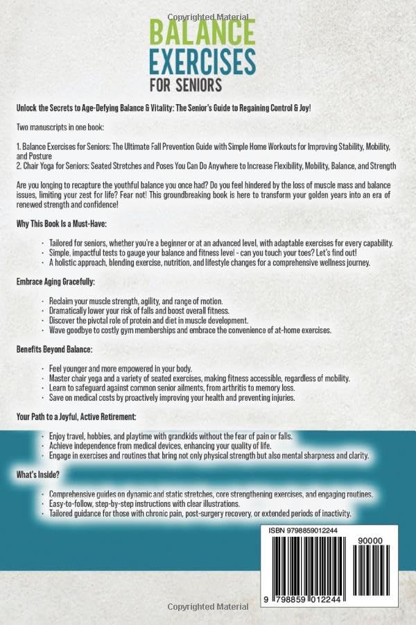 Balance Exercises for Seniors: Boost Balance, Mobility, and Posture to Prevent Falls with Simple Home Workouts and Chair Yoga (Staying Fit) - Image 2