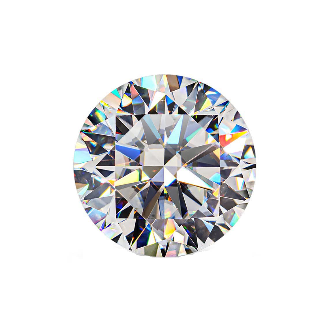 GRA Certified Moissanite Round Shape Diamond D Color Gemstone VVS1 Clarity 0.8 Carat (B0CJMHSFDW) Amazon Price History, Amazon Price Tracker
