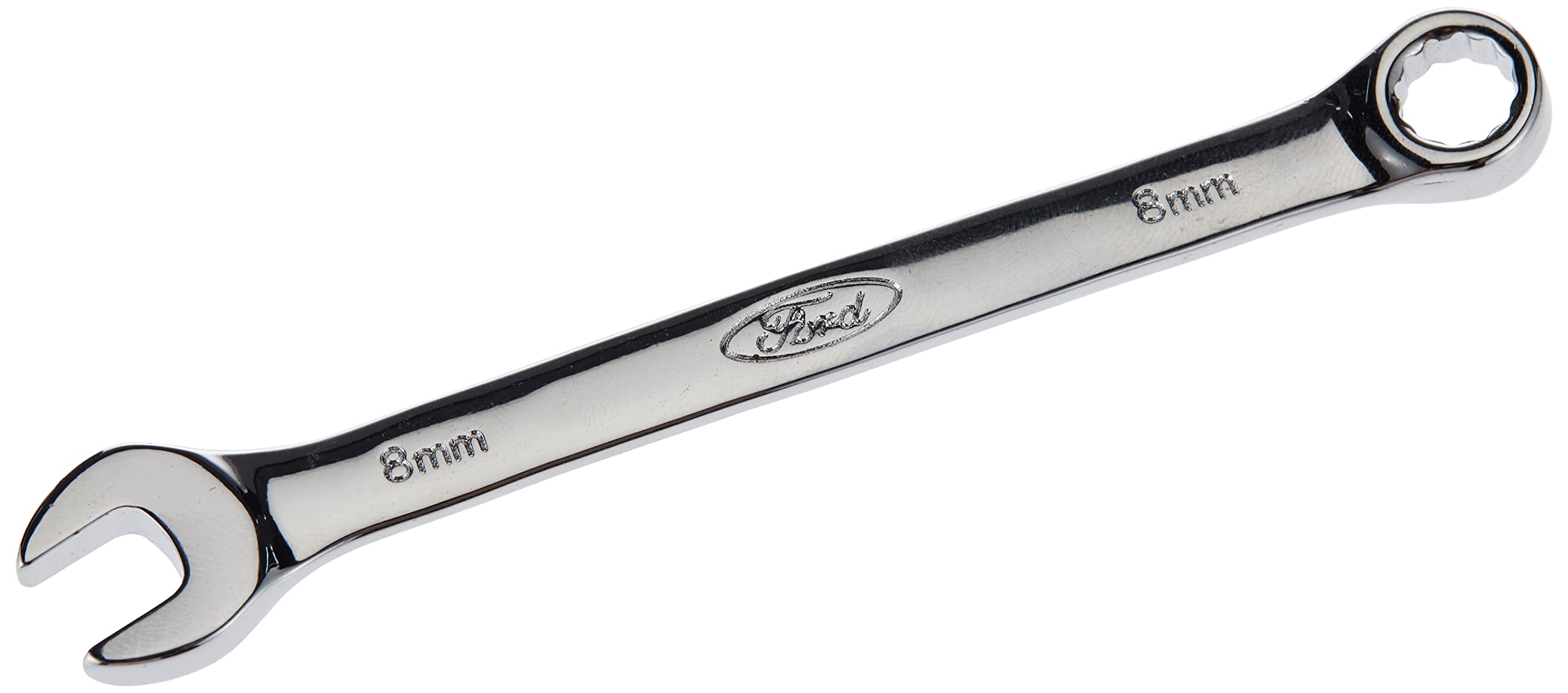 Ford Tools Heavy Duty Chrome Vanadium Combination Metric Spanner, Silver, Fht-Ei-050