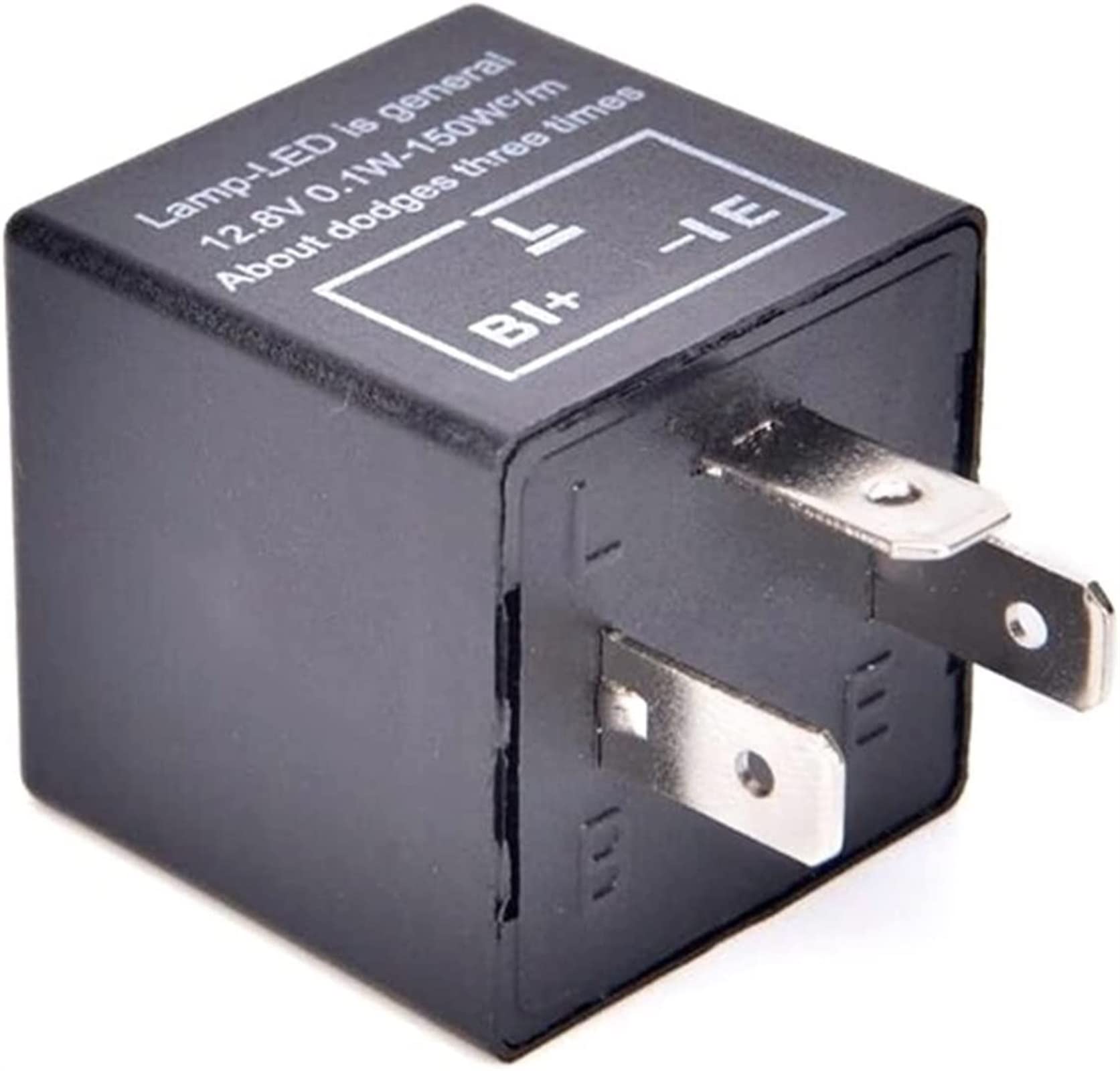 FIDEMM 1 Stück 12 V 3-poliges LED-einstellbares Auto-Blinker-Blitzrelais for Blinkerleuchte CF13