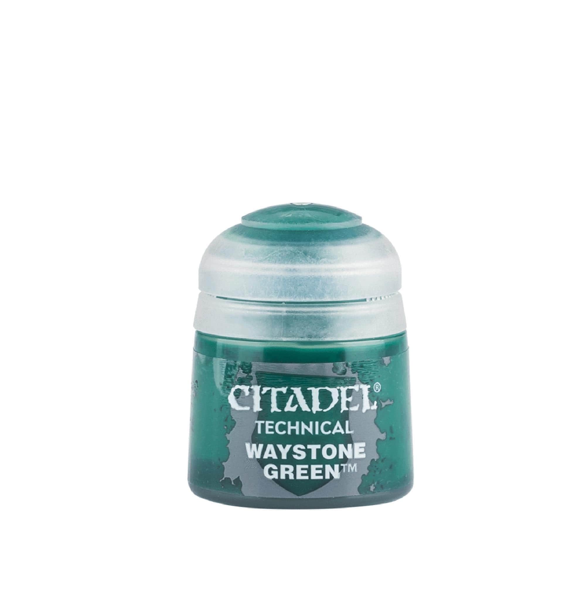 Citadel Games Workshop Waystone Green Paint - Wh Colour - Technical Model Paint - 12ml