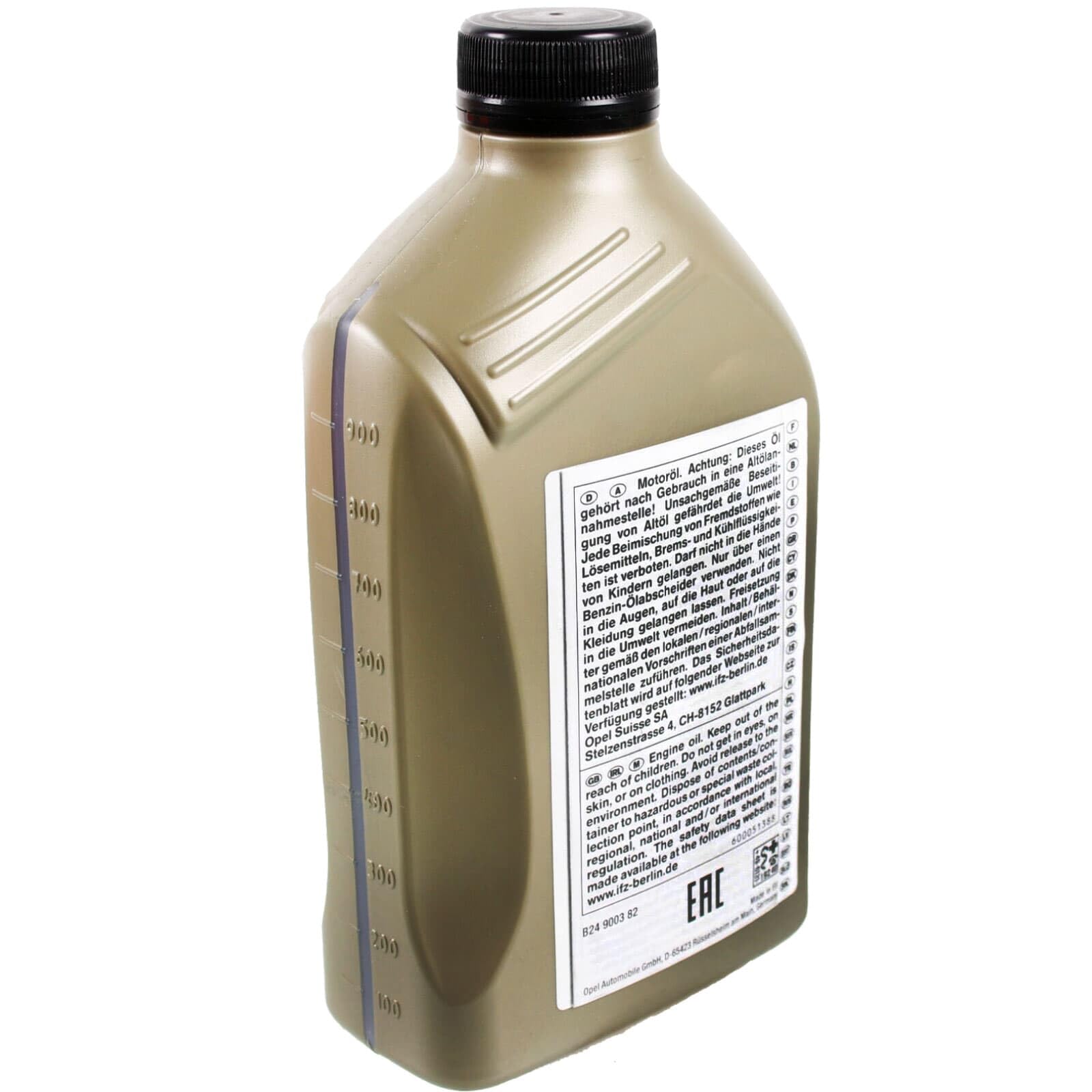 5x 95599919 Öl (5 L) | 95599919 (api Sn + Rc),