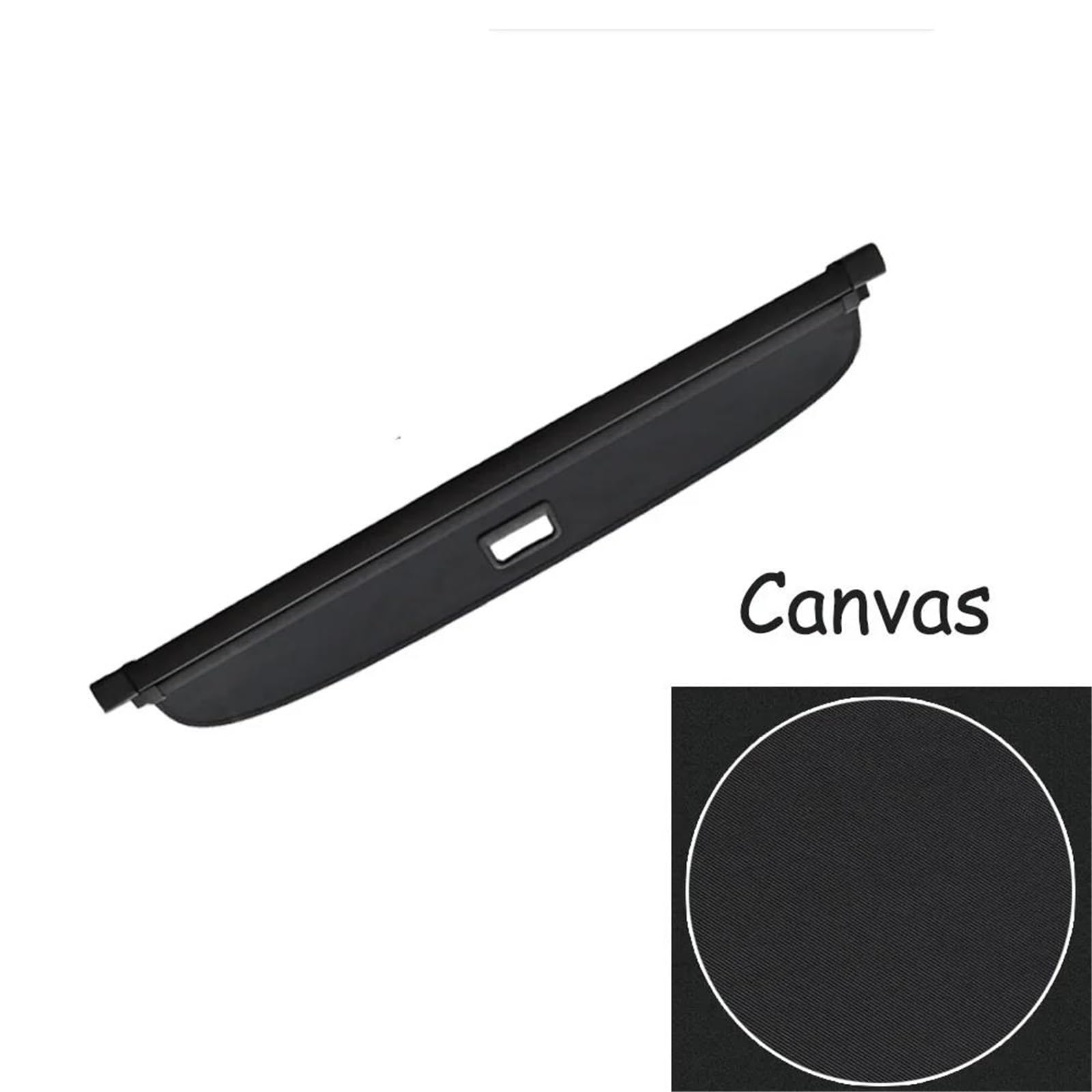 Tenda bagagliaio auto per Mercedes Per Benz GLC X254 2023 2024 2025 portapacchi impermeabile copertura retrattile Copertura Bagagliaio Auto(Canvas Black)