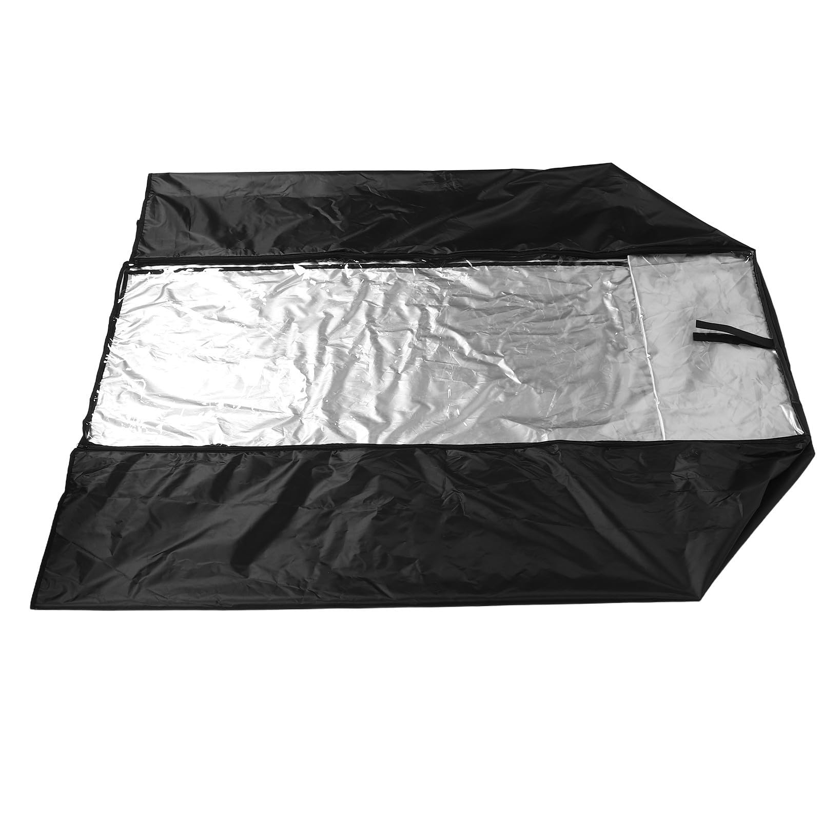 Atmungsaktiver Schwarzer Backblechhalter aus Pvc und Oxford Gewebe mit Klarem Sichtfenster und Wasserdichtem Schutz für Gewerbliche Bäckereien und Heimküchen