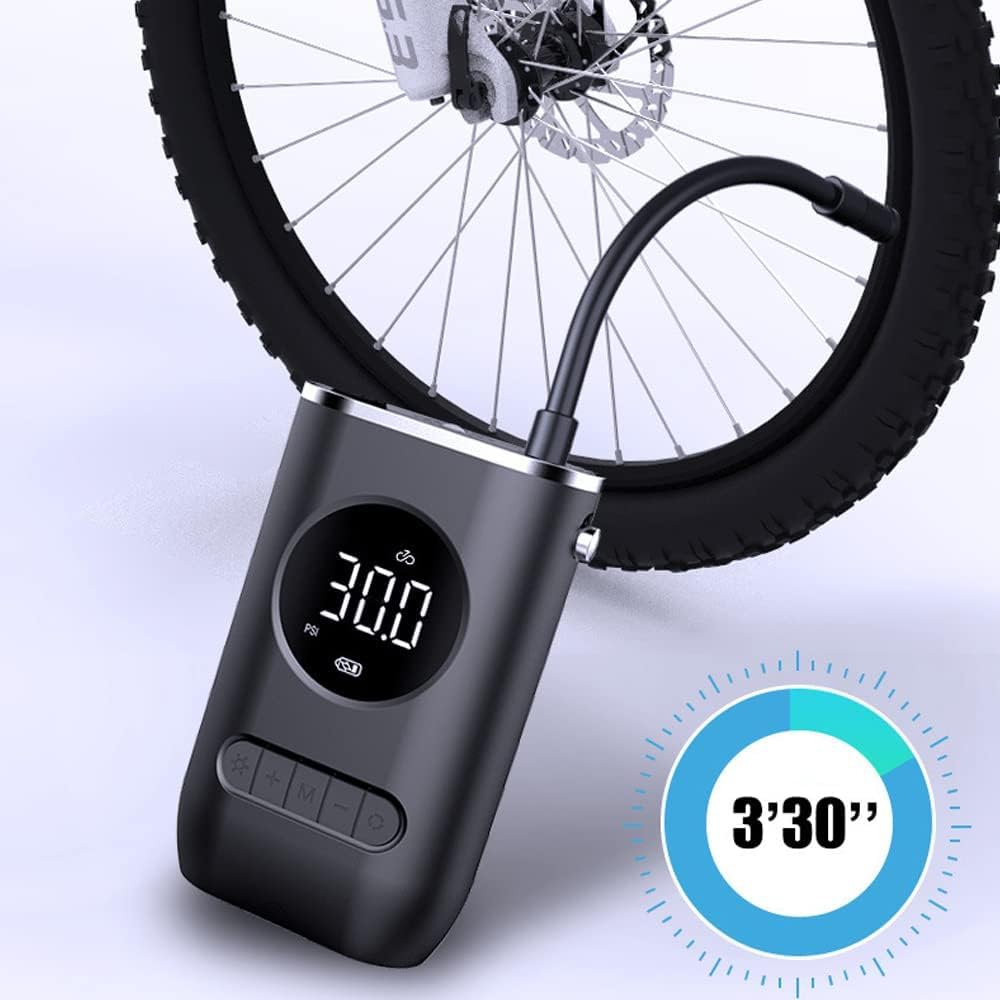 Mini Compressore Aria Portatile Auto per Subaru Outback VI, 150PSI Gonfiatore Bici Elettrico Ricaricabile Schermo LCD Digitale