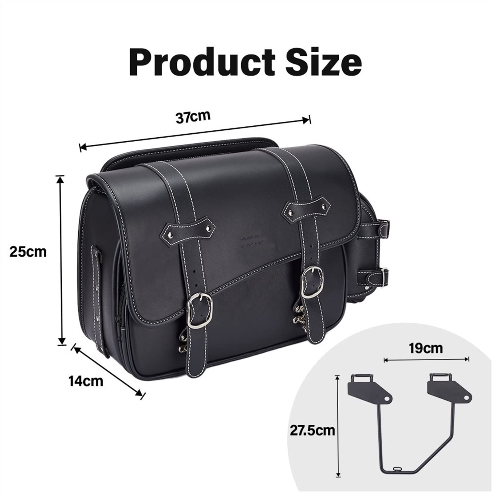 Amazon | に適合するXL883L XL1200NSモーターサイクルサドルバッグ