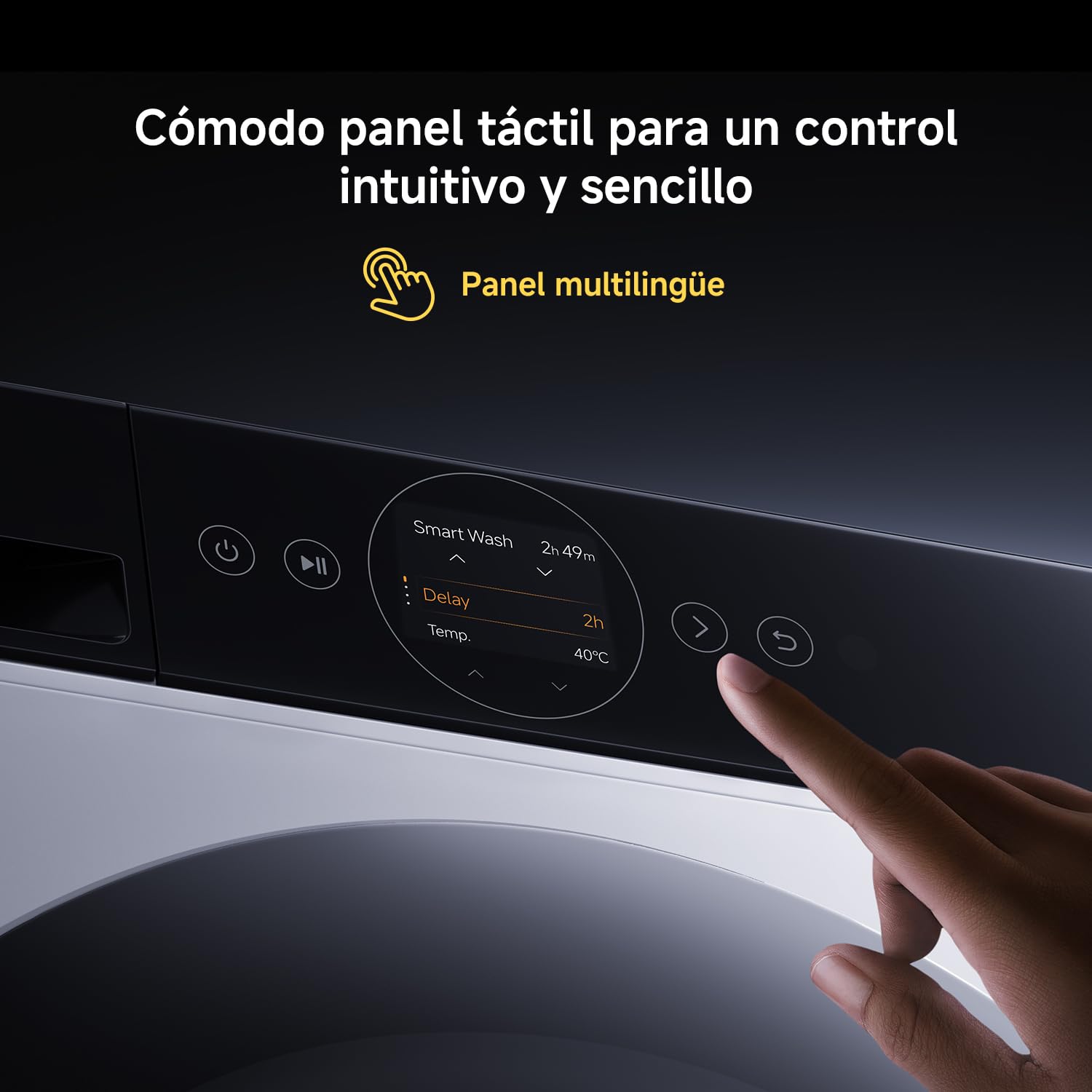 Xiaomi Mijia Front Load Washer Dryer Pro 9 kg Lavado / 6 kg Secado, A-25% | Doble autodosificación, Lavado ultrarrápido, Refresco e higiene con vapor, Control inteligente, Eficiencia de lavado A-25 %