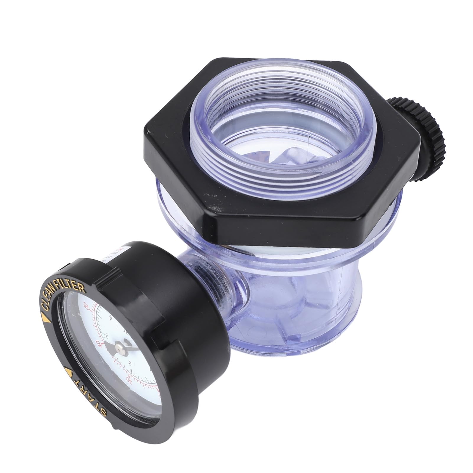 Valvola di sfiato manuale ad alto flusso, struttura in plastica di alta qualità, filettatura esterna da 60 mm, design durevole per uso