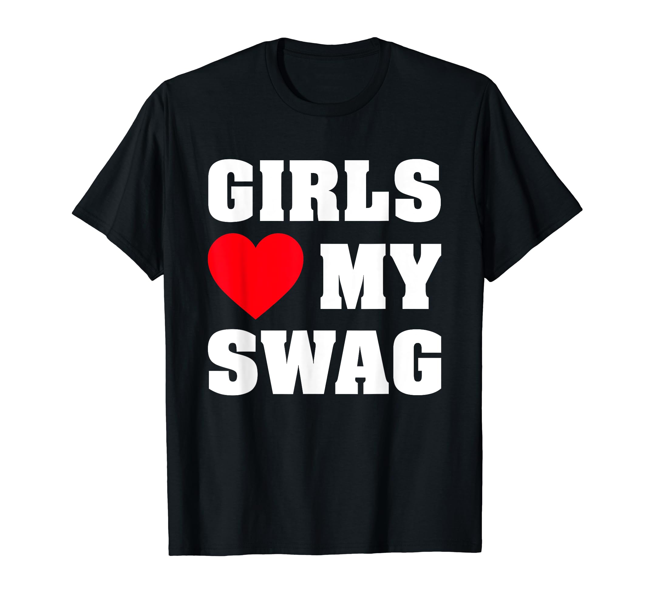 Amazon | ガールズ・ラブ・マイ・スワッグ Tシャツ | Tシャツ 