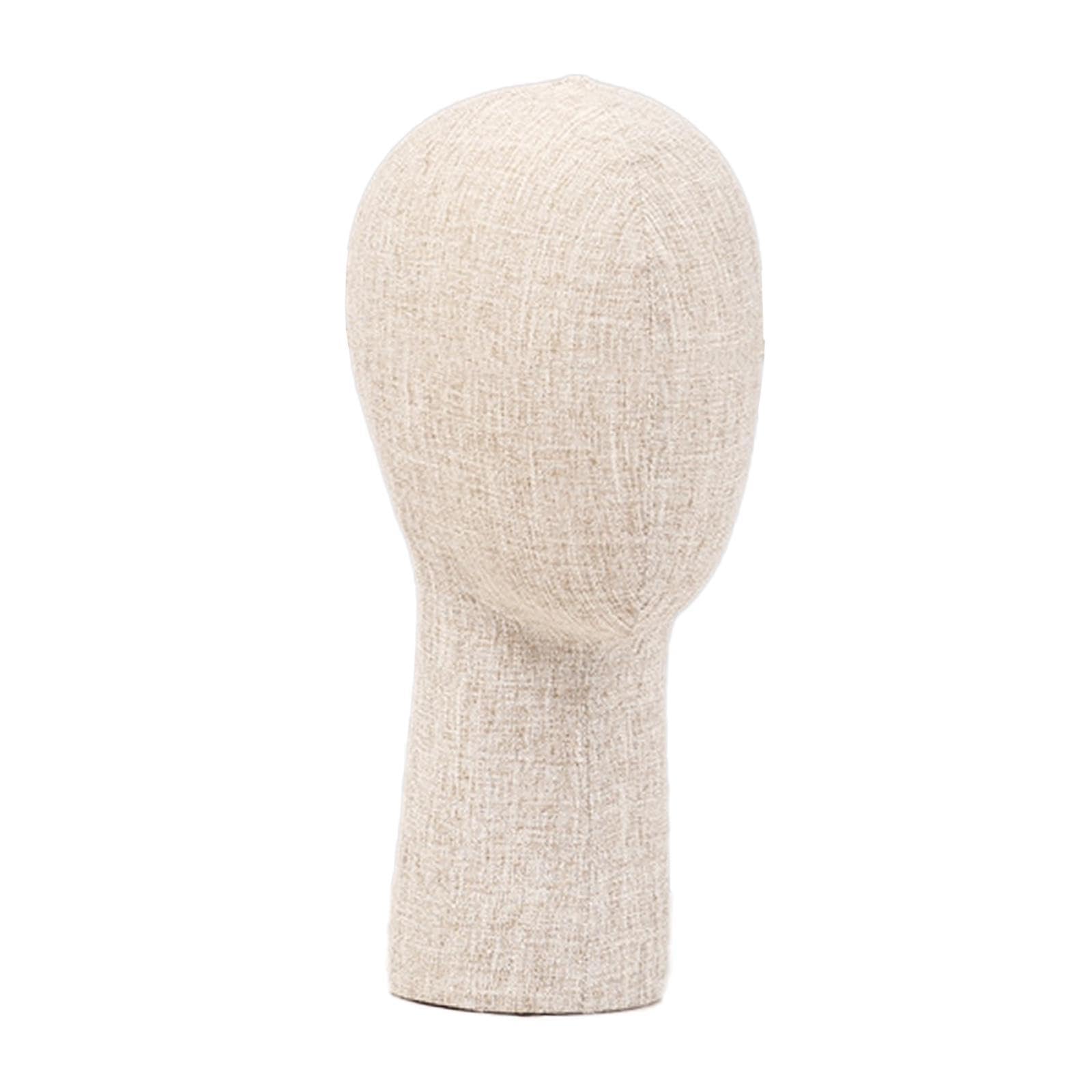 Cabeza de maniquí para evitar deformaciones en sombreros y pelucas