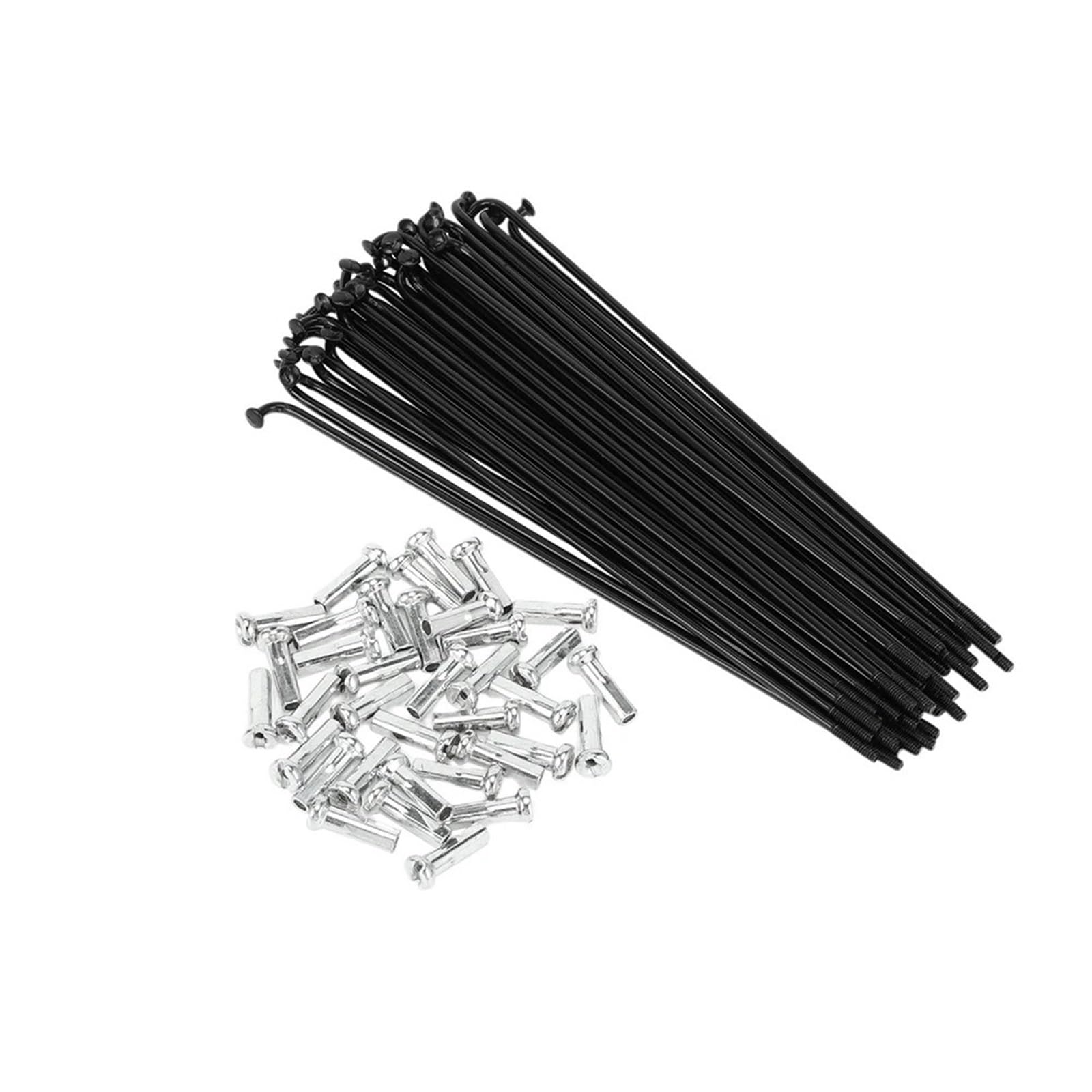 Szprycha do koła rowerowego, Szprychy Rowerowe 14G Stal Węglowa Czarne 36szt 125-269mm
