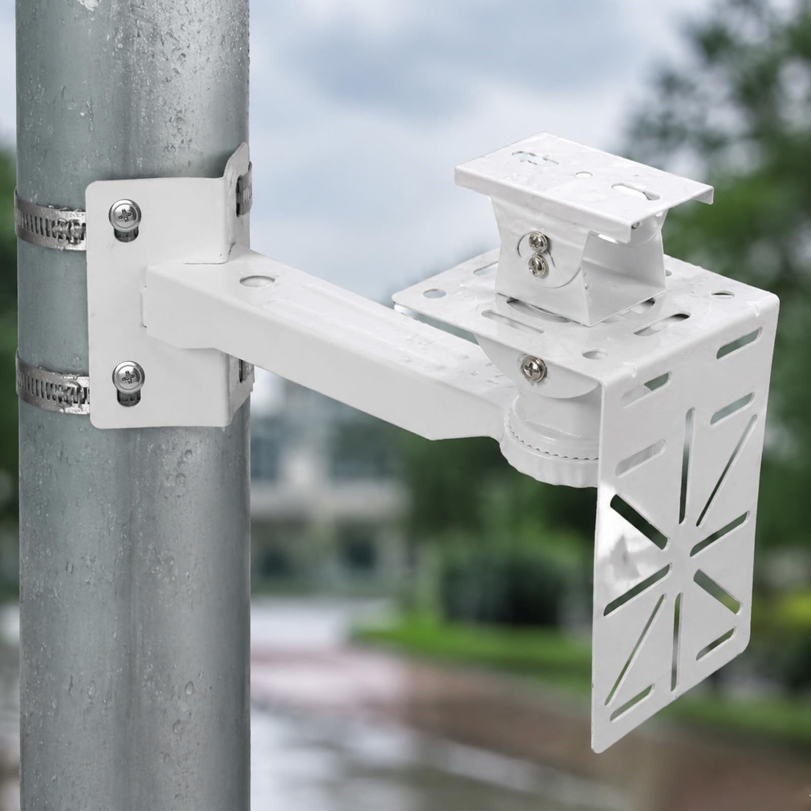 INOOMP Support de caméra dôme en Forme de L, Fixation extérieure pour