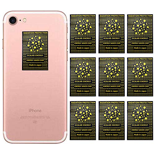 10 Pack - Anti EMF Radiation Protection Shield Sticker, Radiation Neutralizer Shield Blocker