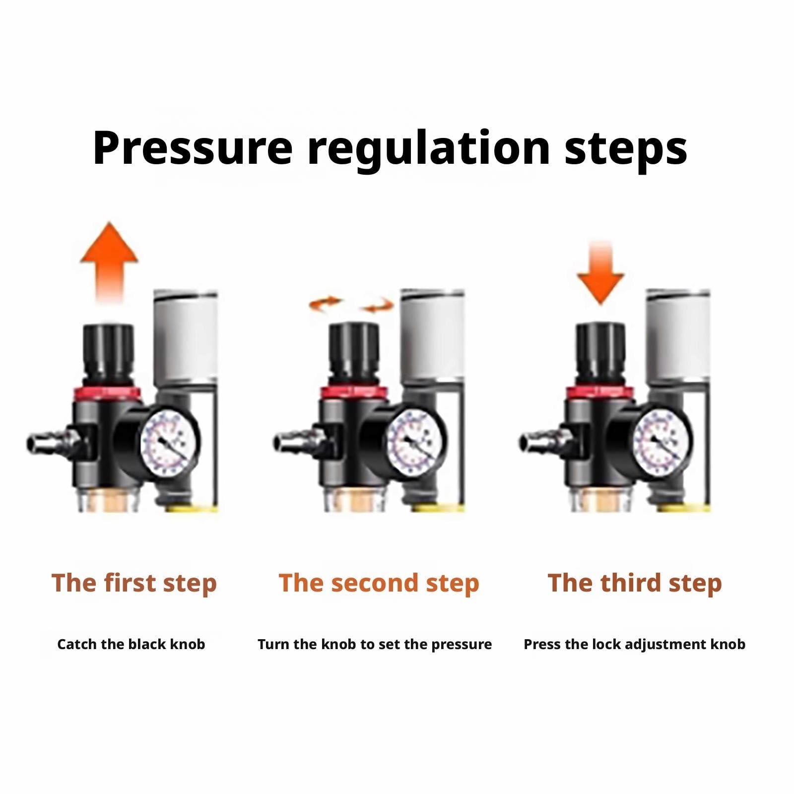 Air Operated Grease Pump, 60:1 Pneumatic Greasing Bucket Set Water Separator and Flex Hose, Grease Pump for 5 Gallon Bucket 7000 PSI, 28.75 oz/min