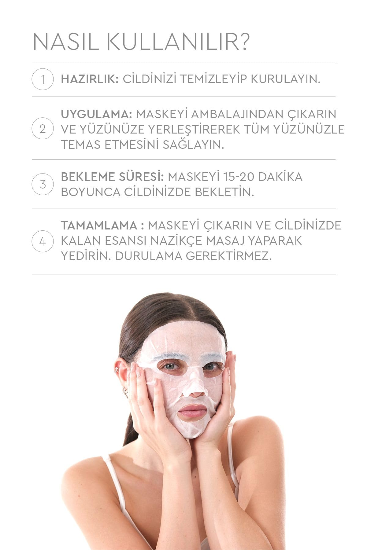 Mjcare On Royal Jelly Mask - Arı Sütü Içeren Maske 10'lu