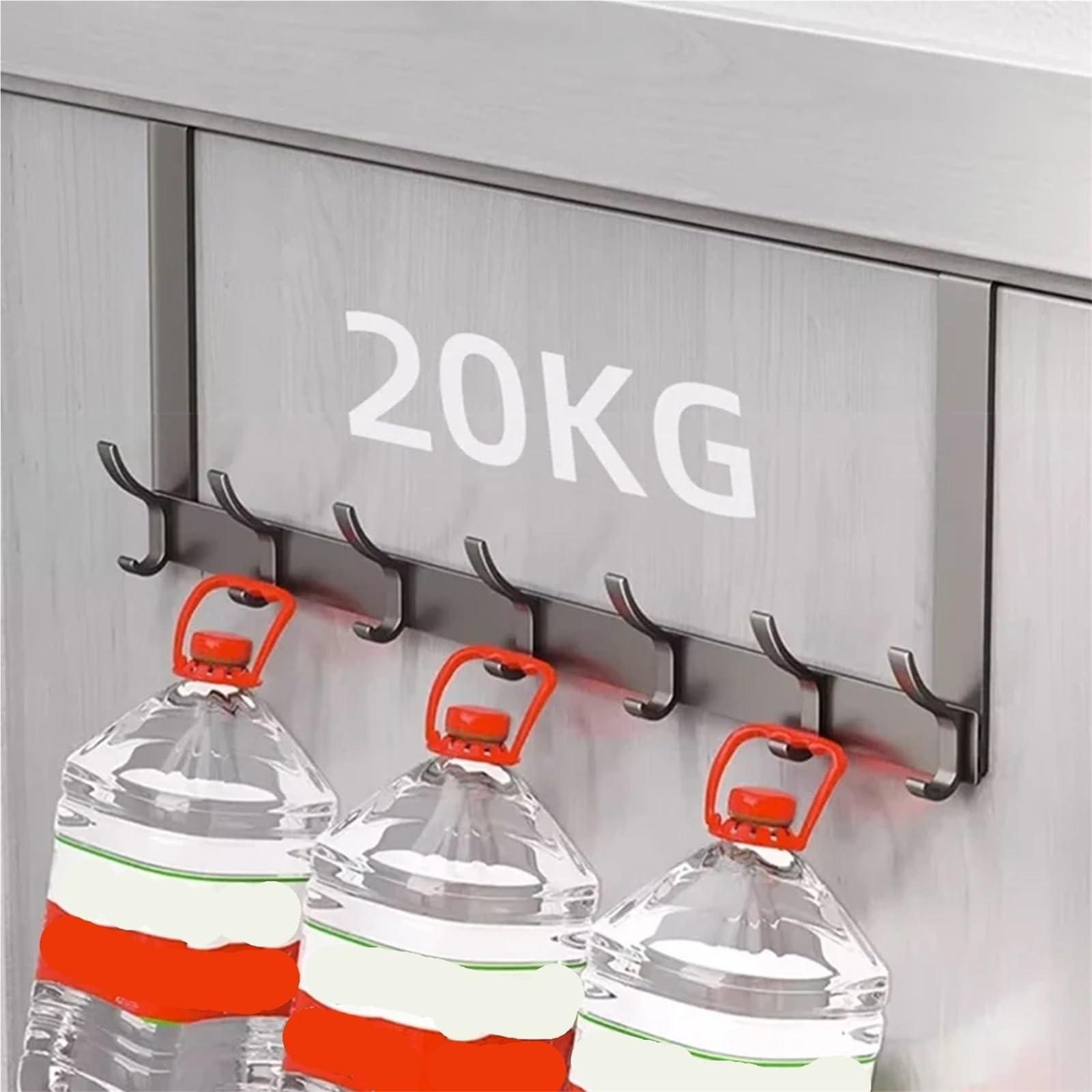 2 ganchos for colgar en la puerta, organizador for el hogar, perchero for ropa, abrigos, sombreros, toallas, accesorios de baño, soporte for Para puertas