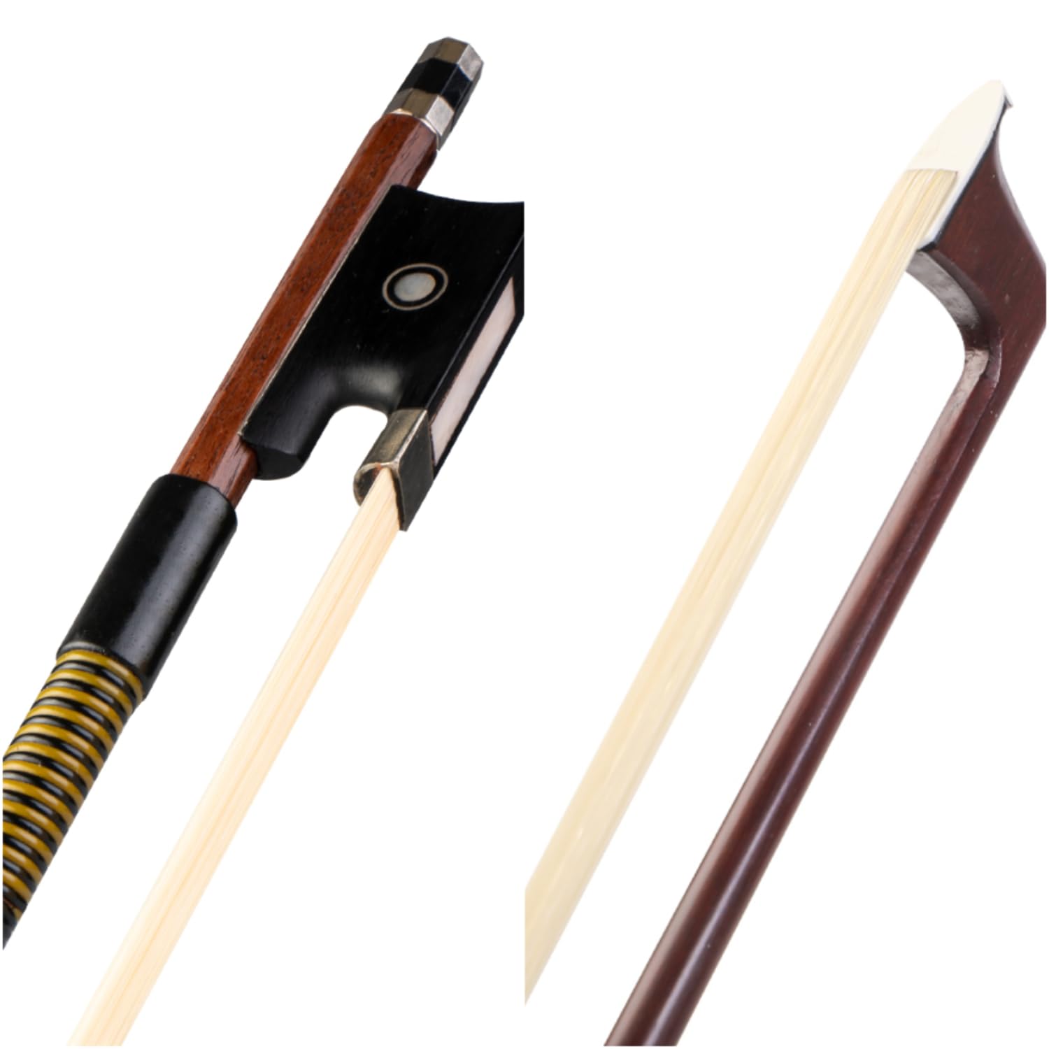 ▲弓 Brazil Wood Imitated Whale 4/4 ヴィオラ用 Amazon.com: AMZZ Superior Brazilwood 4/4 Violin Bow