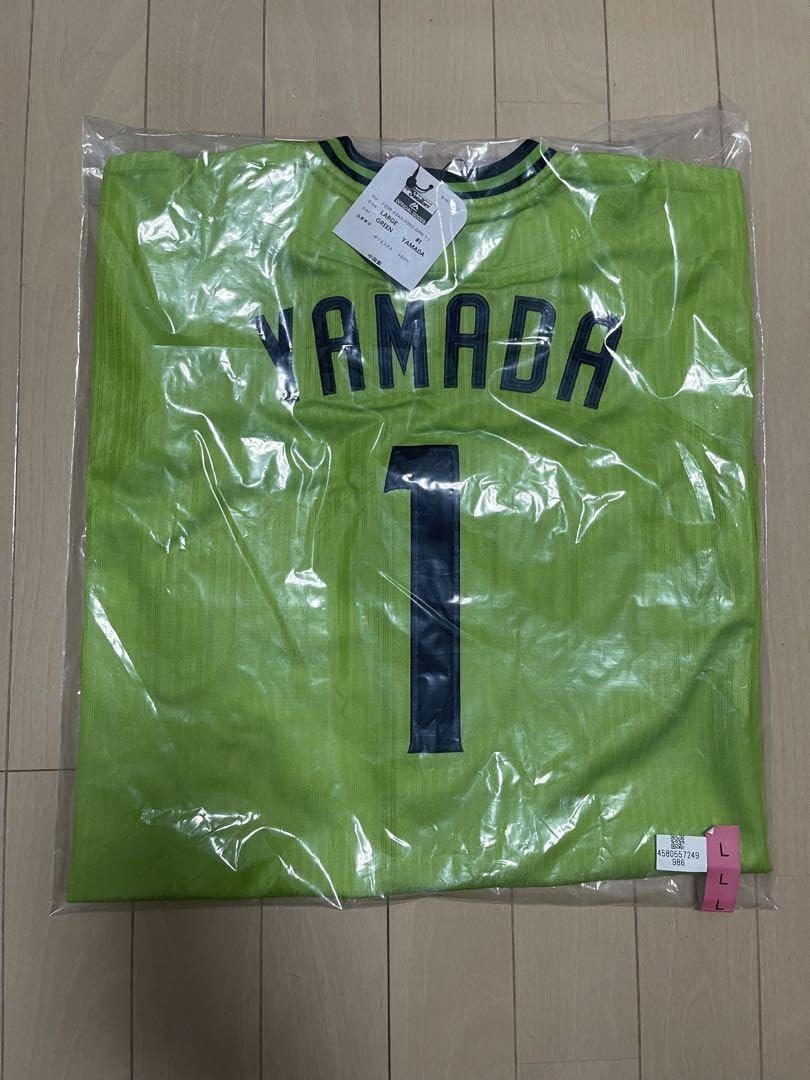 ヤクルトスワローズ 山田哲人 ユニフォーム 燕パワー 優勝ワッペン付き