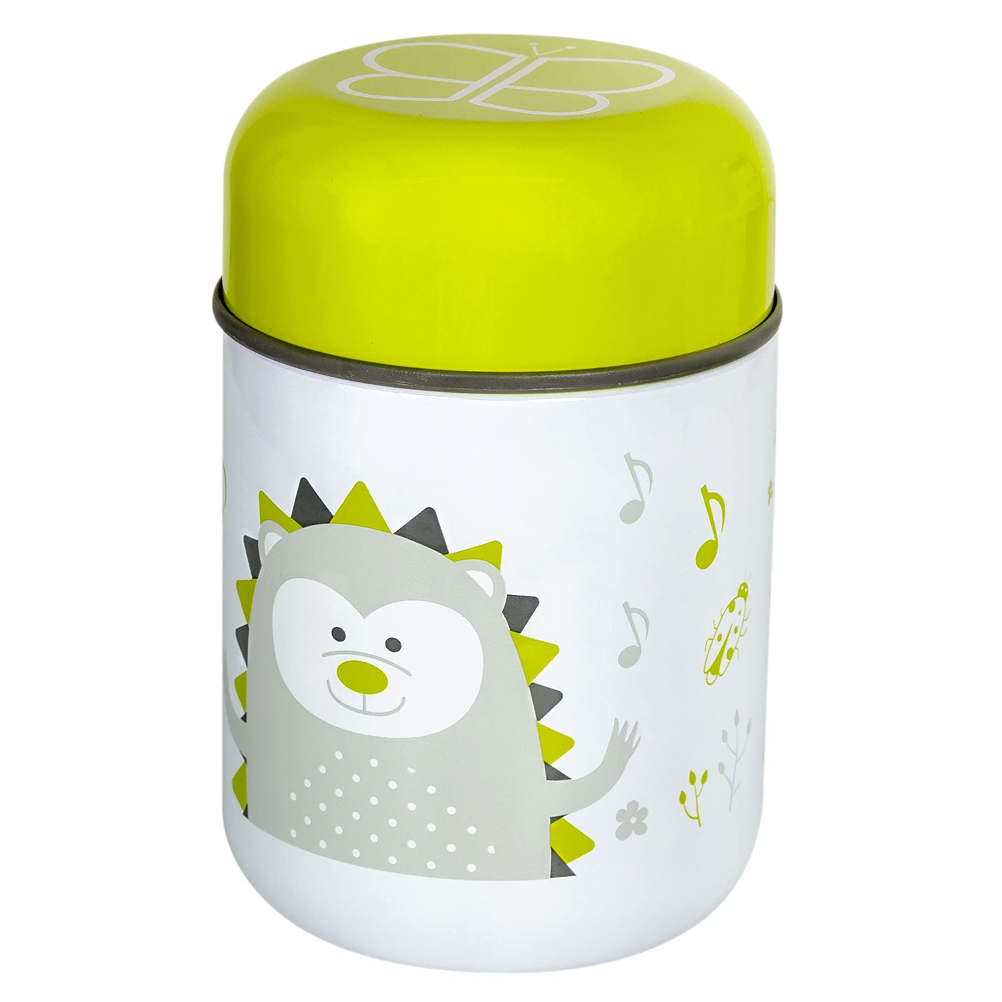 bblüv Thermal Food Container With Spoon - Lime