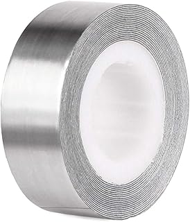 High Density Golf Lead Tape,Golf Club Head Lead Tape,Golf Lead Tape High Density Self-Adhesive Lead Tape Silver Coated Weight Roll putters for Added Feel(107x12mm)