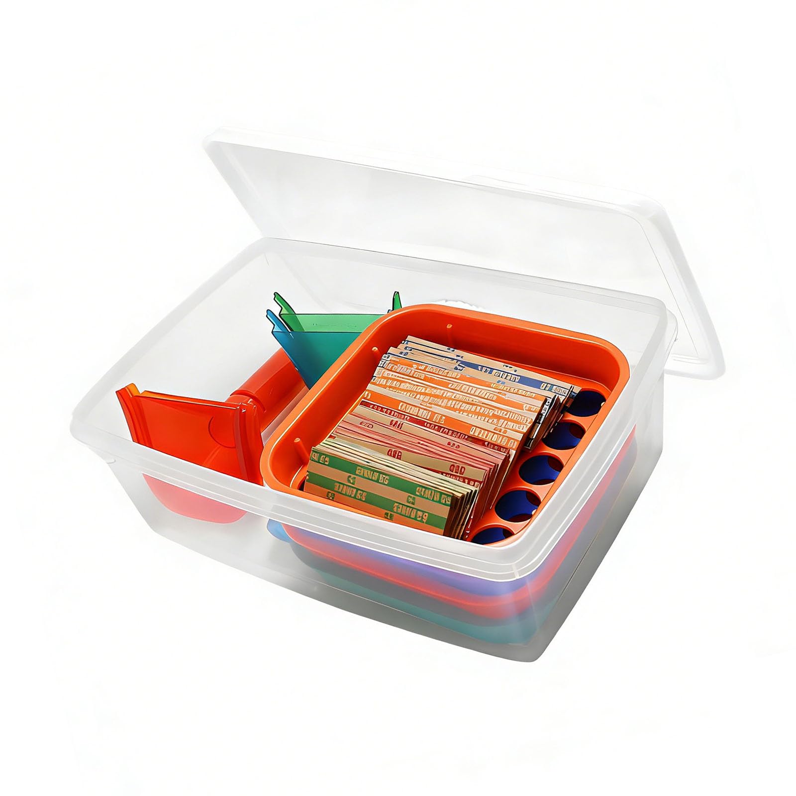 Tsophreniq Complete Coin Sorting Set Includes 100 Preformed Wrappers Rolls 4 Sorter Trays 4 Counting Tubes and Storage Case Coin Recognizer