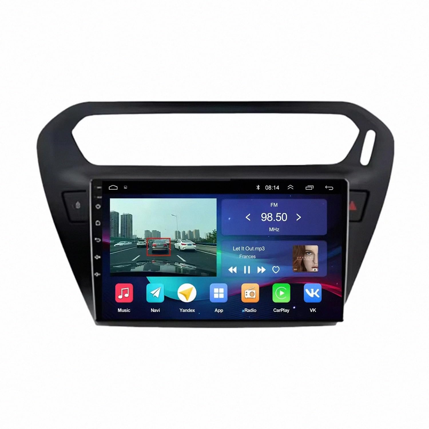 Radio Samochodowe dla Chevrolet Trax Tracker 2013-2017 Z Kamerą Cofania, Funkcją Mirror Link, Sterowaniem Głosowym I Radiem Fm; Obsługa Siri/Aux/Airplay, 4 Rdzeń 4G+64G