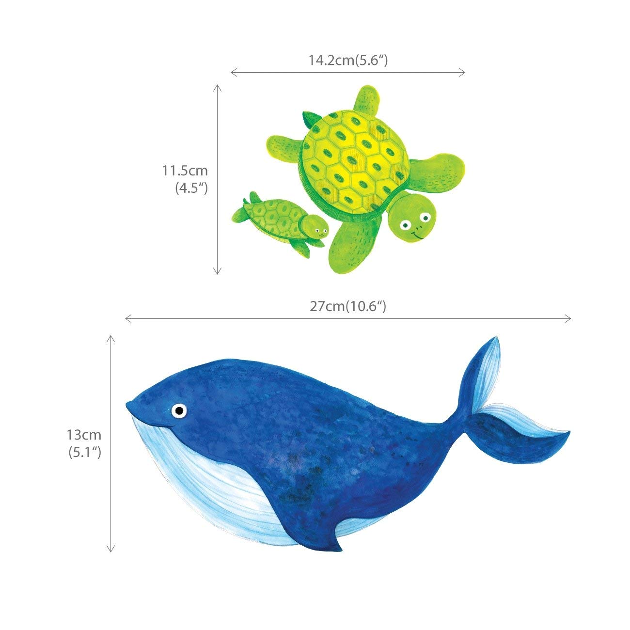 【海の子ページ】 Amazon.co.jp: DECOWALL DS-8027 海の中 海の生き物 (小