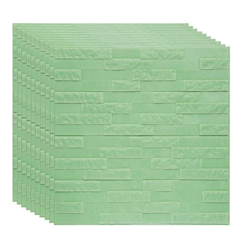 Papier peint 3D peel and stick MU Casiers lavable et isolant pour salon