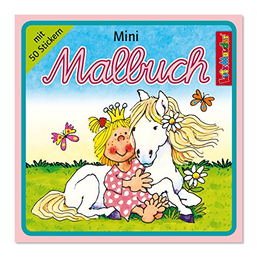 Lutz Mauder - Malbuchset mit 6 Mini-Malbüchern inkl. Stickern - 3 Mädchen- und 3 Jungenmotive – Bild 7