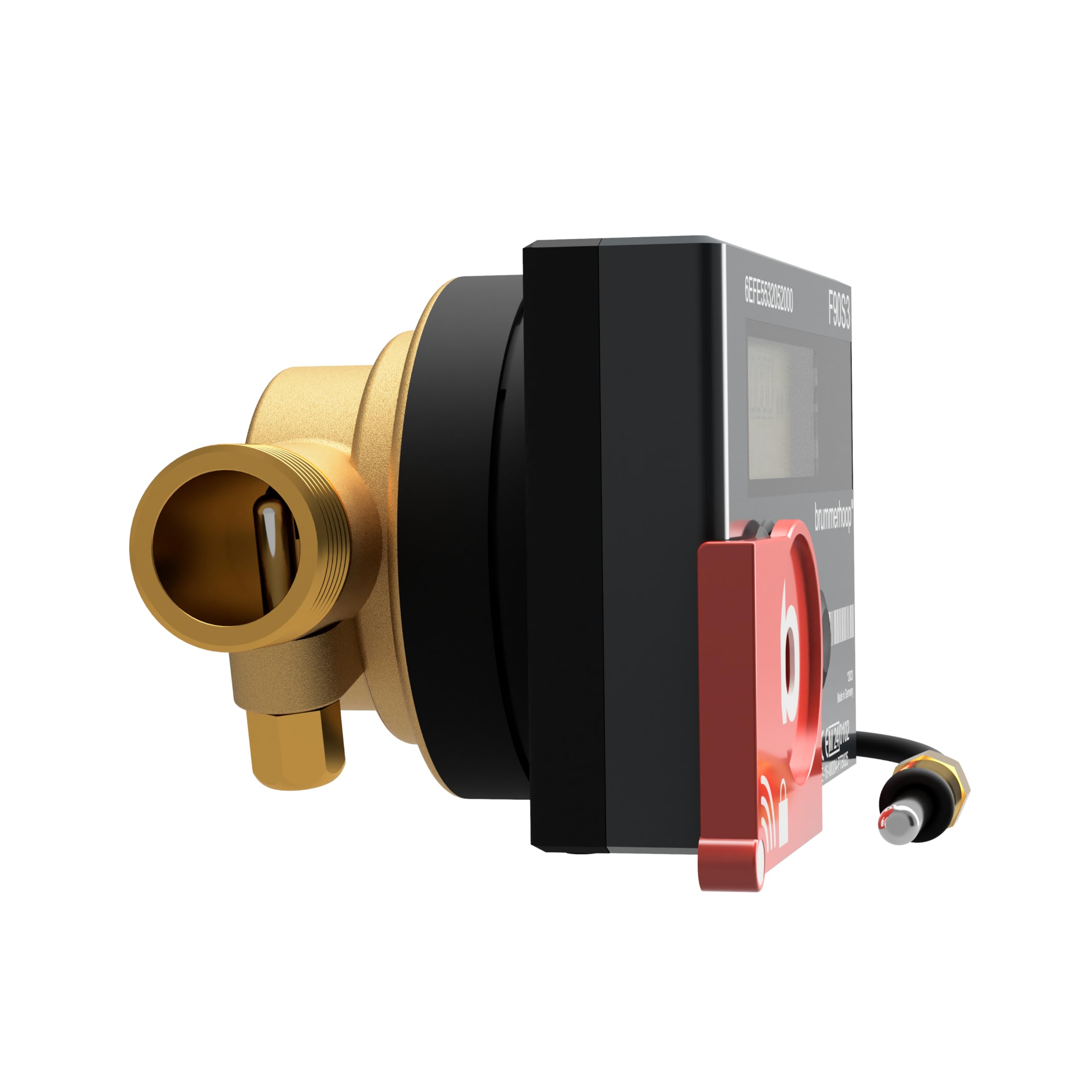 Elster F90S3 Qp0,6 DN15 110 mm contatore di calore radio integrata wireless M-Bus OMS