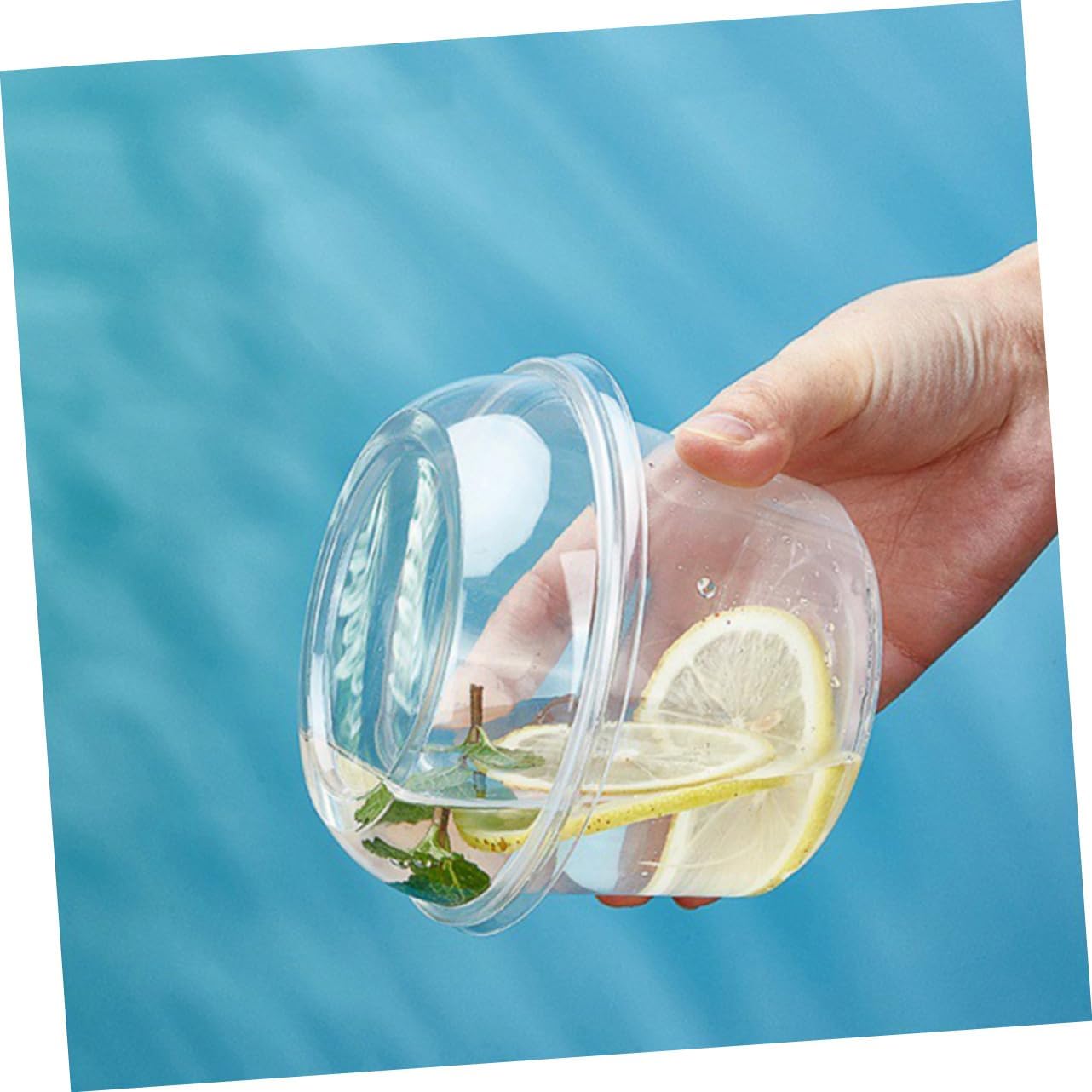 50pcs Dessert Packaging Box Lid Cupcake Carrier for Muffins Cookies and Fruits for Parties and Takeout