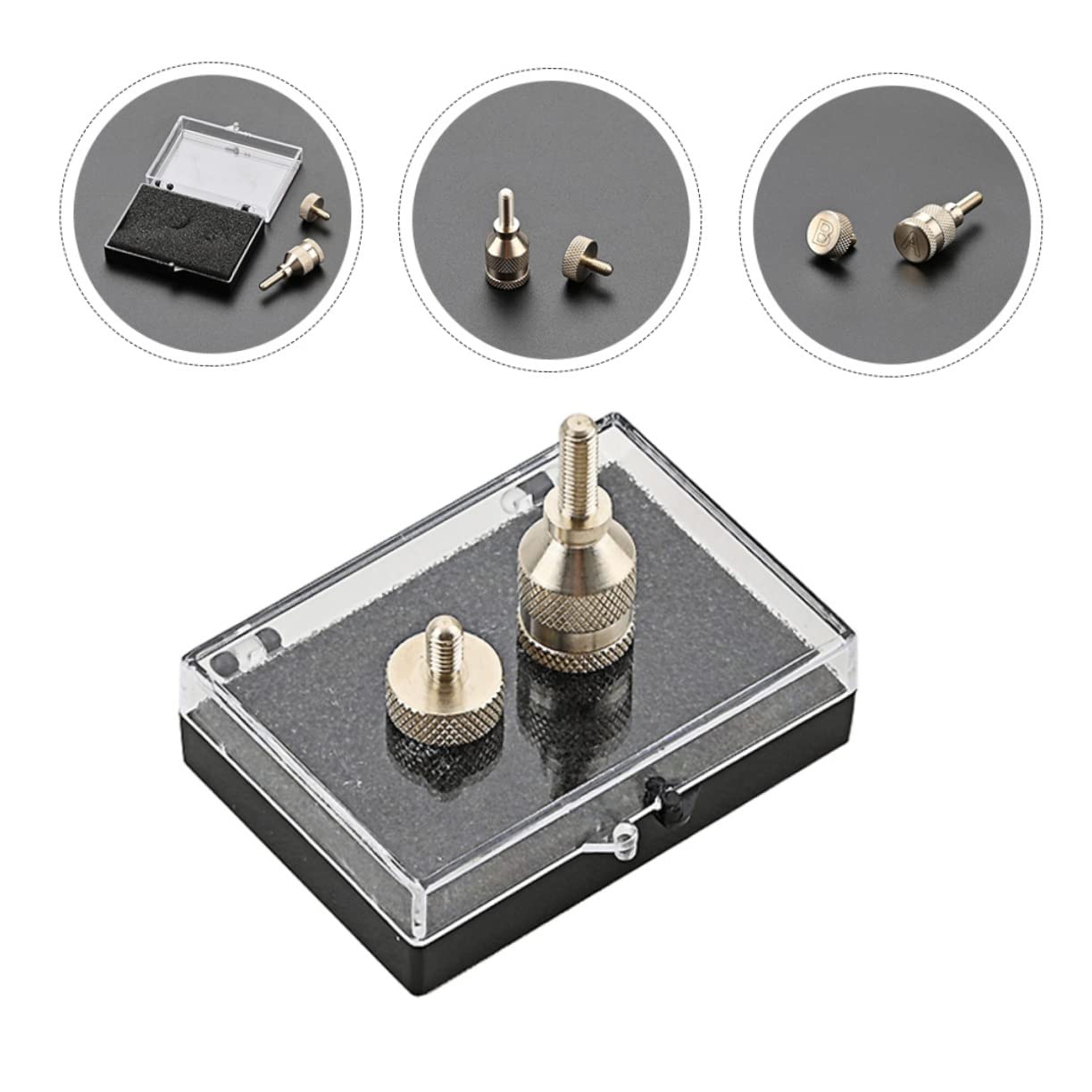 ibasenice 4ensembles Vis De Serrage Pour De Saxophone Accessoire De Réparation Pour Soprano Alto Et Ténor Vis De Remplacement