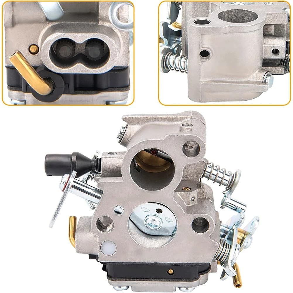Kit de carburador Compatible con m Husq 240, 235, 120, 120E, 236 y 240E. Juego de Juntas de carburador C1T-W33. Herramienta de jardinería.