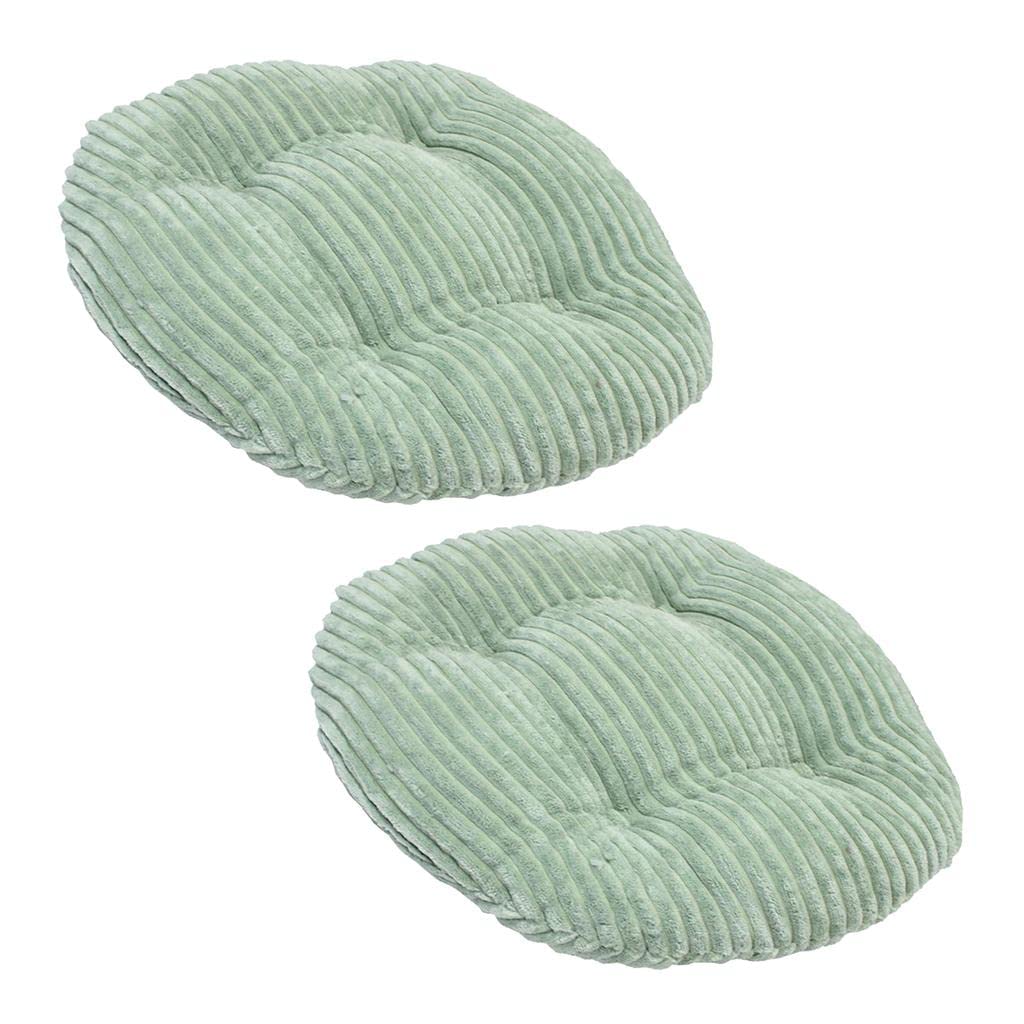 2 Pieces Round Cushion Pad Washable Tatami Floor for Home Office-image-33