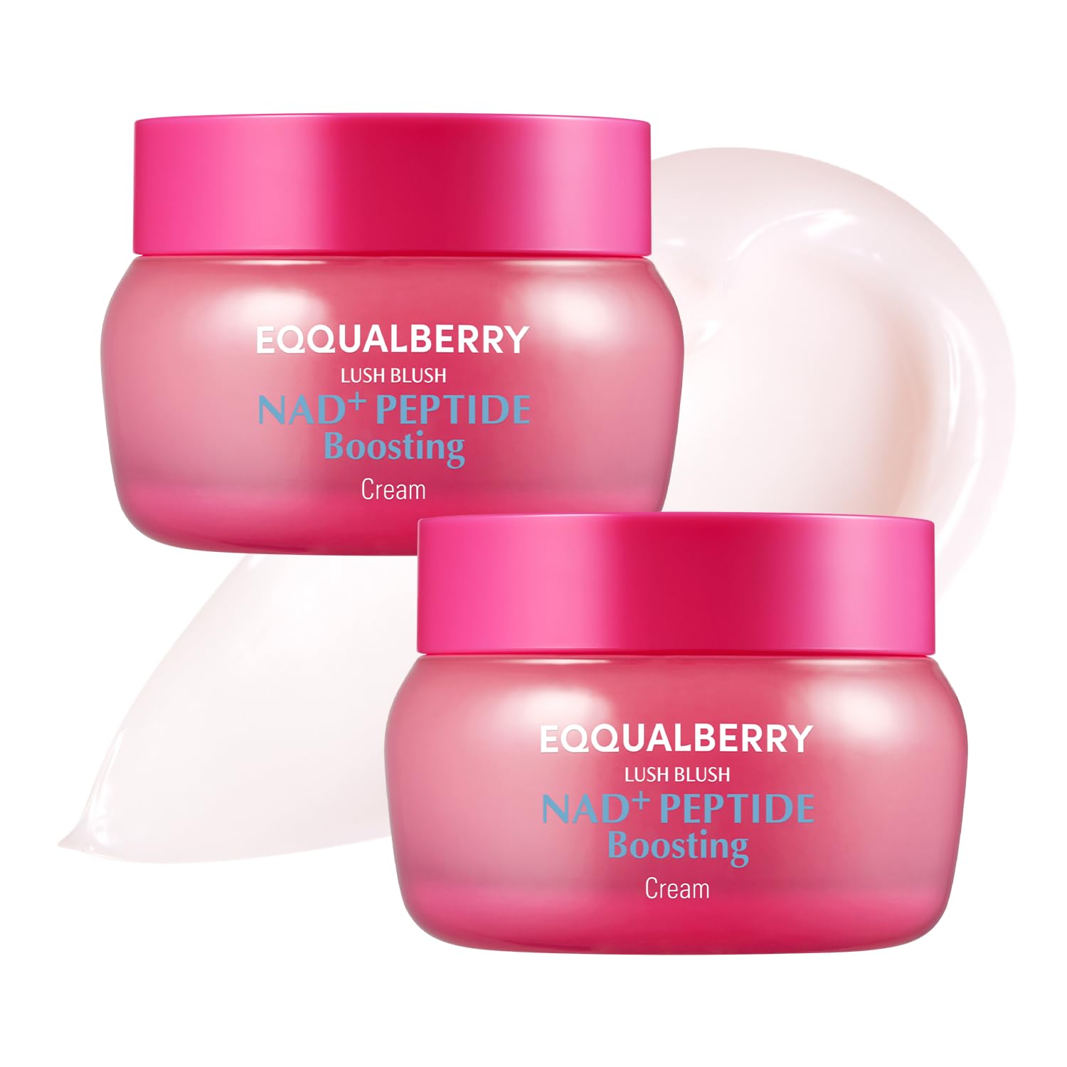 EQQUALBERRY NAD+ Peptide Boosting Cream with 13 Peptides