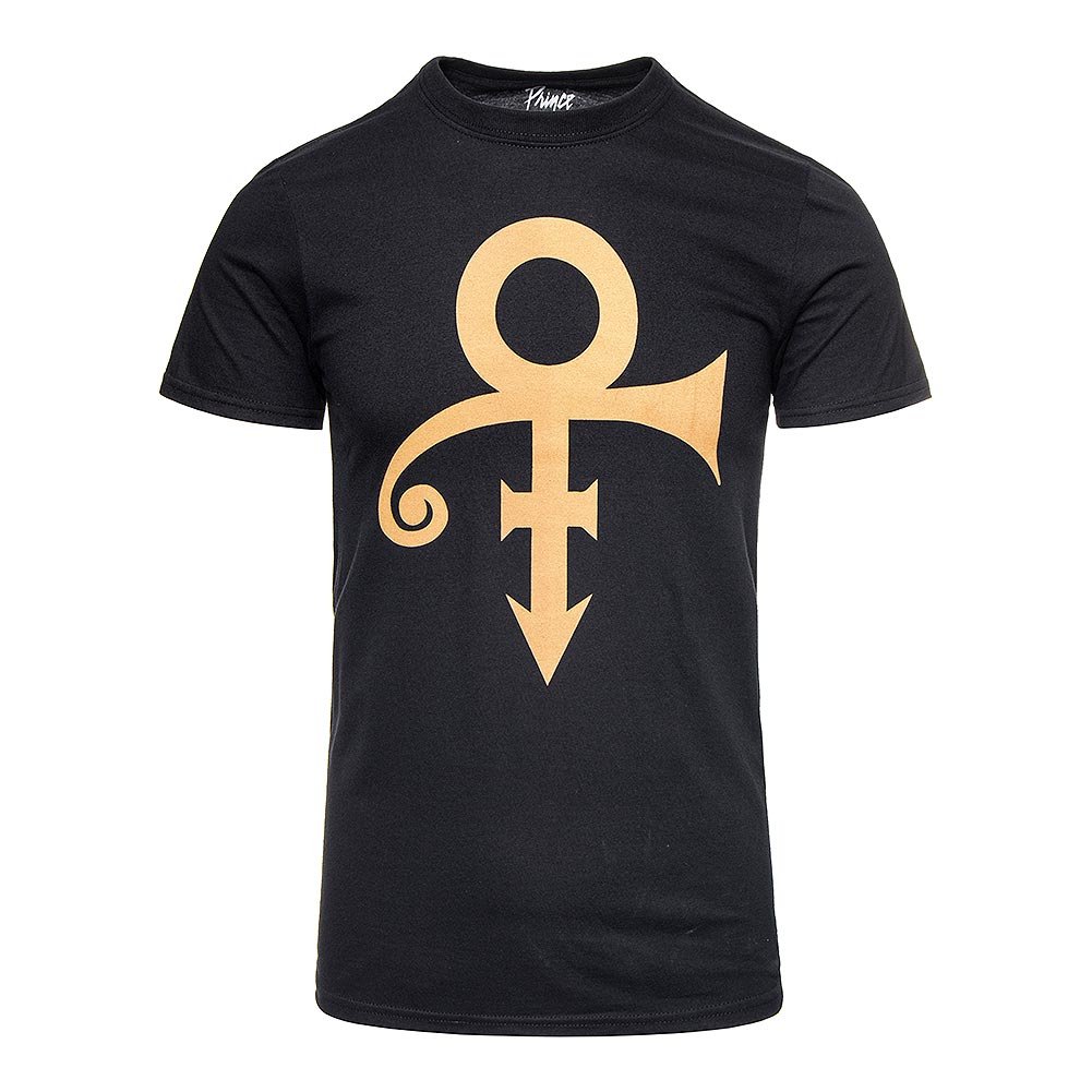 Prince Symbol Black T-shirt Official Licensed Music