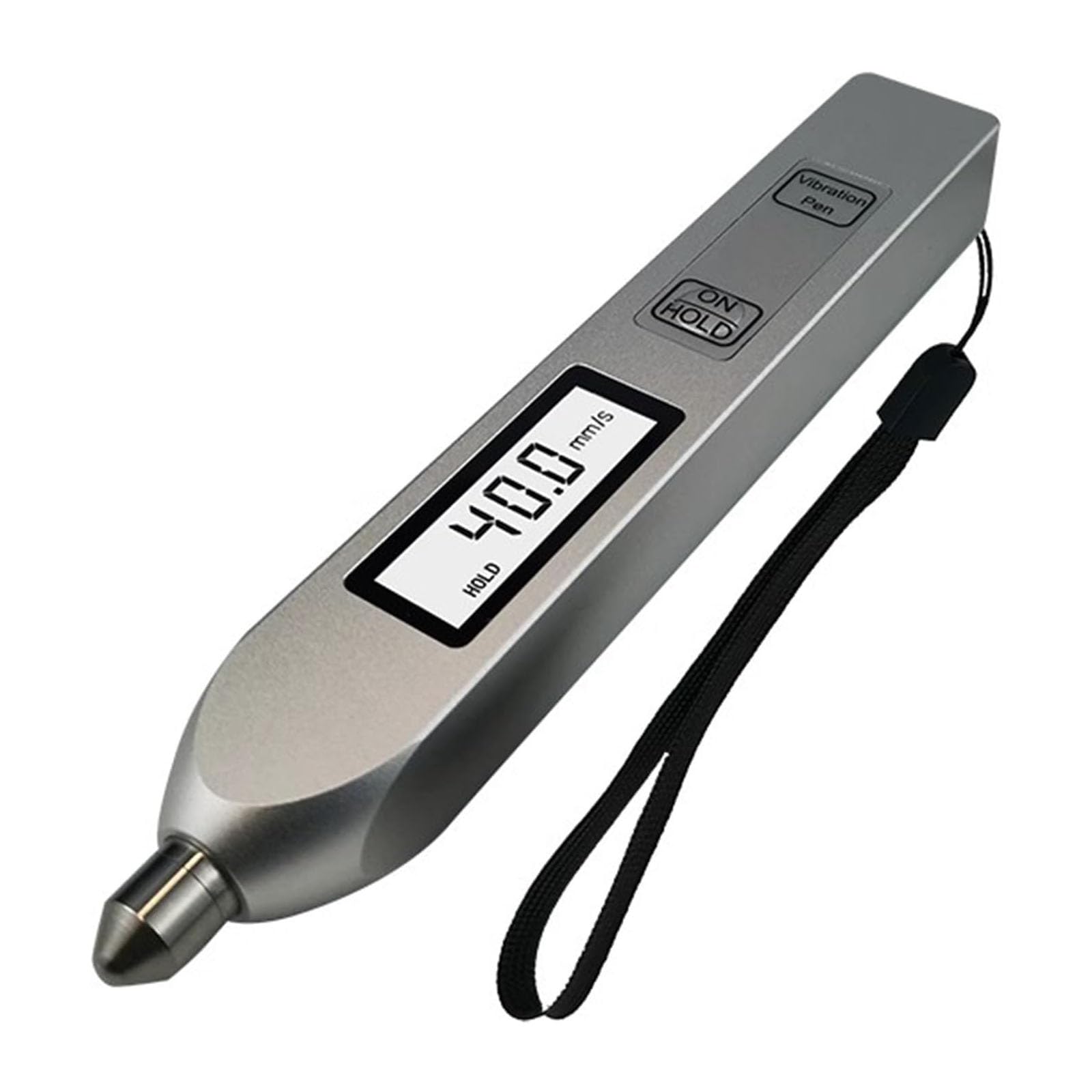 MRKU Vibration Tester,Handheld Digital Meter,Acceleration Displacement Analyzer,Measuring Range 0.1-199.9 m/s2,for Mechanical Fault Detection