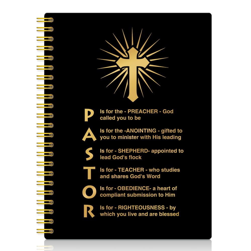 Cuaderno de oración y regalos religiosos de fe de Jesús con espiral elegante