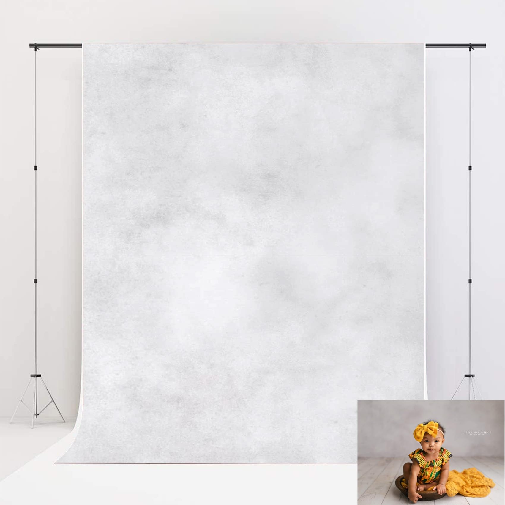 Kate 10x10ft Light Grey Backdrops Grey&White Video Backdrop Abstract Photography Backdrops Portrait Backgrounds Microfiber Grey Backdrop