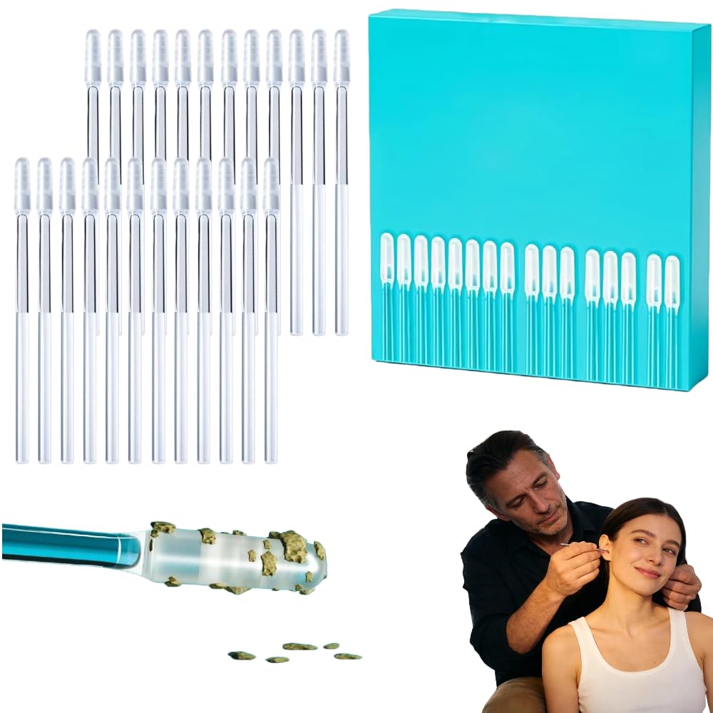 Sticky Ear Cleaning Stick Reusable Adhesive Ear Wax Removal Tools Gentle Earwax Remover Swabs with Soft Silicone Head