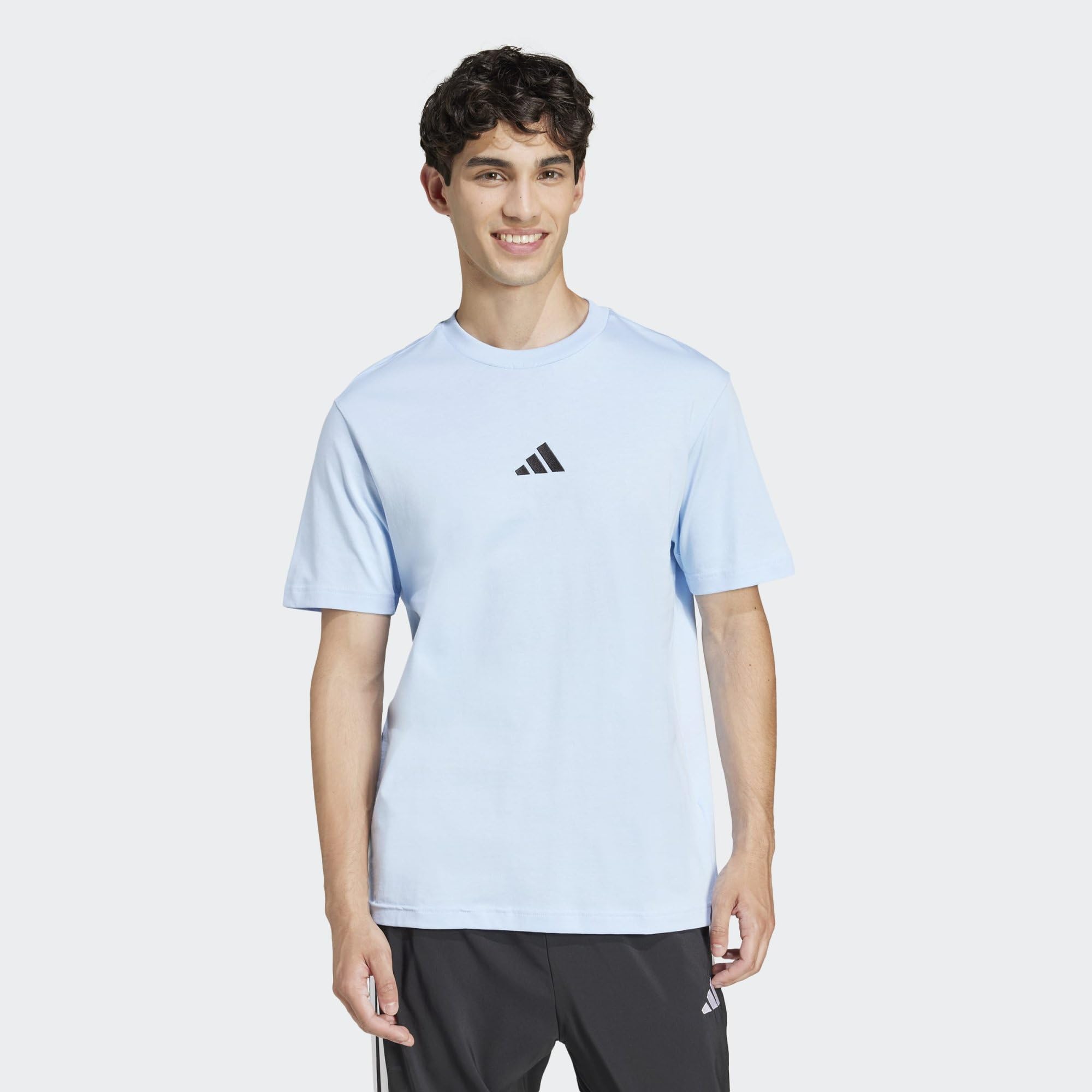 Adidas Hombre Essentials Small Logo Single Jersey tee