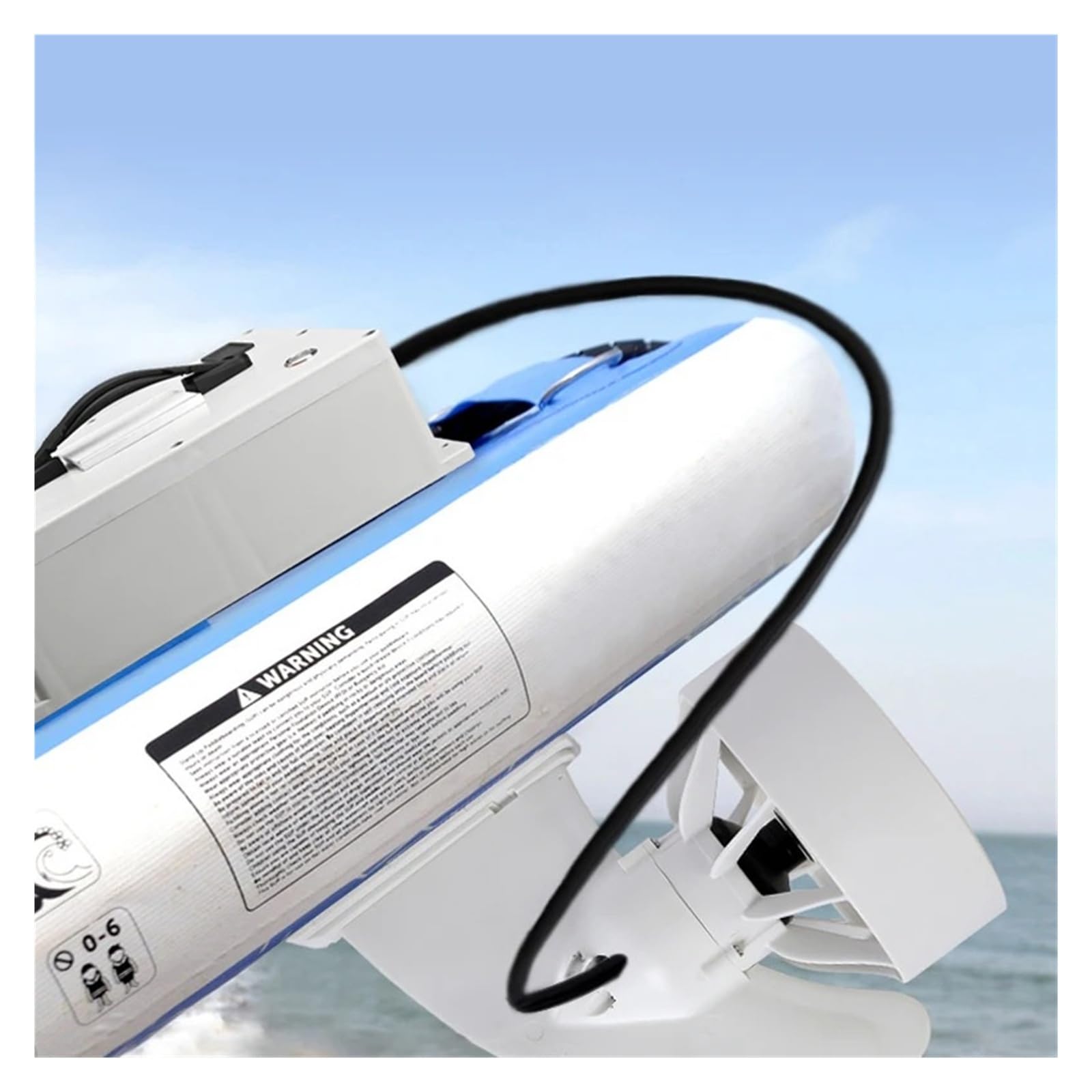 Płetwa Power SUP z akumulatorem 24 V Elektryczna deska do wiosłowania na stojąco Push Silnik bezszczotkowySurf Kayak Deska surfingowa Śmigła do pontonów, desek wiosłowych, łodzi rybackich(Q120)