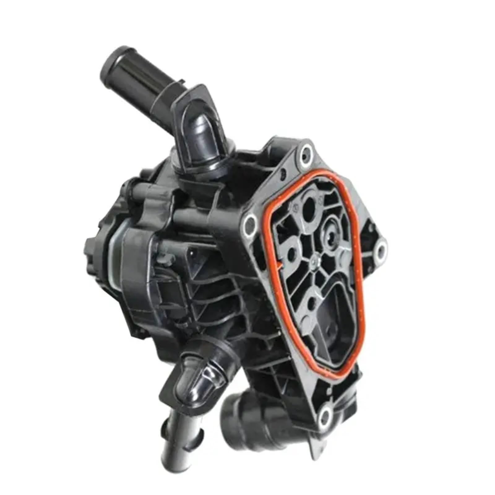 Axcdevfc One Color Coolant Thermostat Integrated Thermal Management Engine Coolant Thermostat Housing Unit 25600-2M002 Compatible With Hyundai For Santa Fe