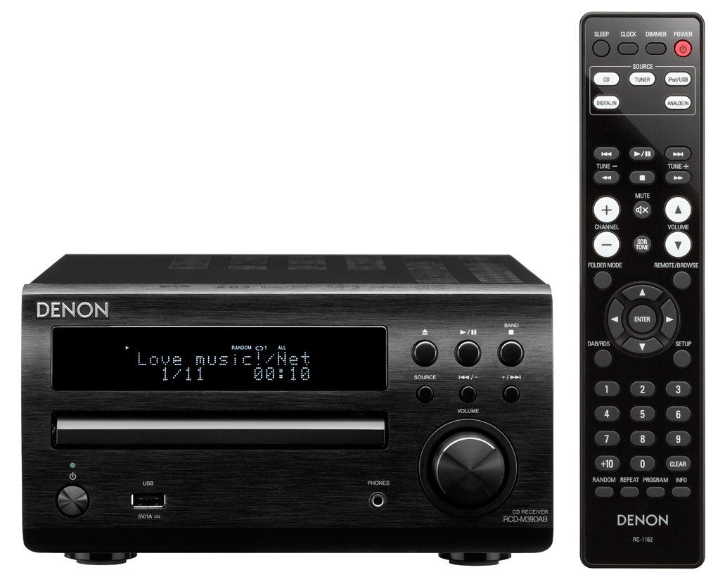 DENON CDレシーバーRCD-M39/SC-M39 動作品 Denon - DENON - DM39DAB CD/DAB/DAB+ /FM/USB MICRO SYSTEM : Amazon