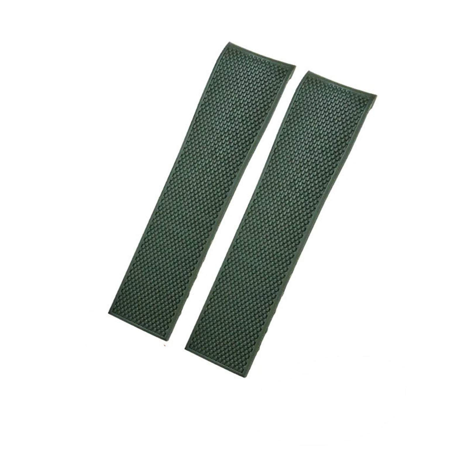 Compatible with 21mm 19mm 20mm Rubber Watch Bands.Compatible with Longines Hydroconquest L3 Conquest Silicone Water Resistant Watch Band, Black, Blue, Green and Gray.(Gr